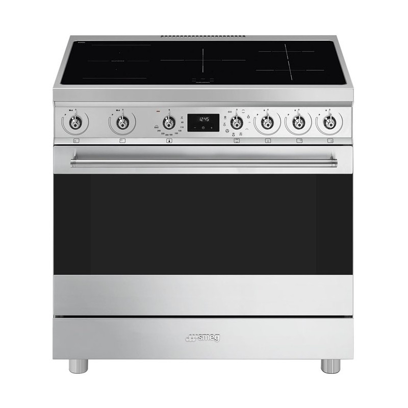 Cocina Horno Smeg C9IMX2 5 Zonas Inox 90cm