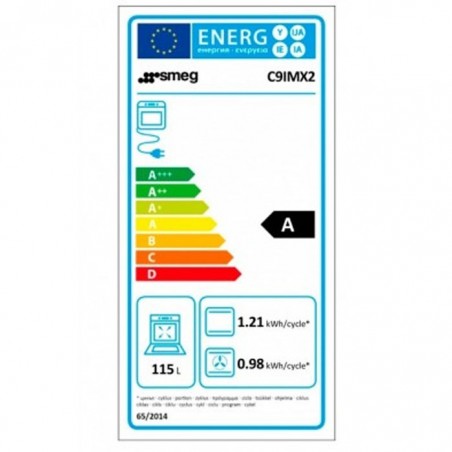 Cocina Horno Smeg C9IMX2 5 Zonas Inox 90cm