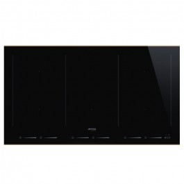 Comprar Placa de Inducción Dolce Stil Novo SMEG SIM6964R de 90 cm Negro Oferta Outlet