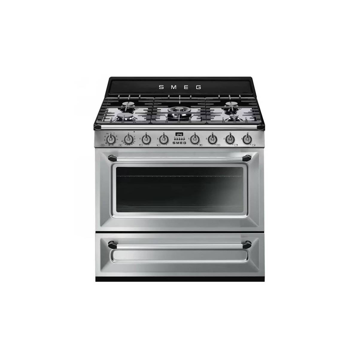 Cocina Smeg TR90X91 Inox de 90cm gas