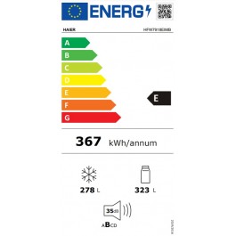 Frigorífico Americano HAIER HFW7918EIMB de 178cm No Frost