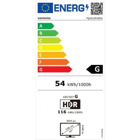 TV 43 SAMSUNG TQ43LS03BGUXXC FRAME