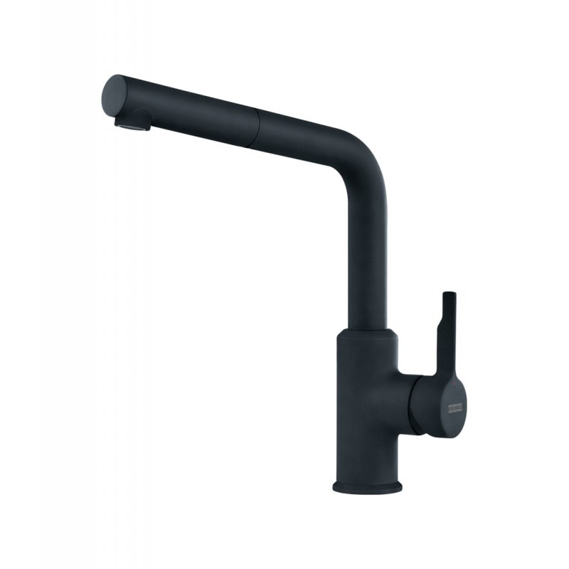 GRIFO FRANKE URBAN DOCCIA NEGRO MATE Mezclador cocina con ducha