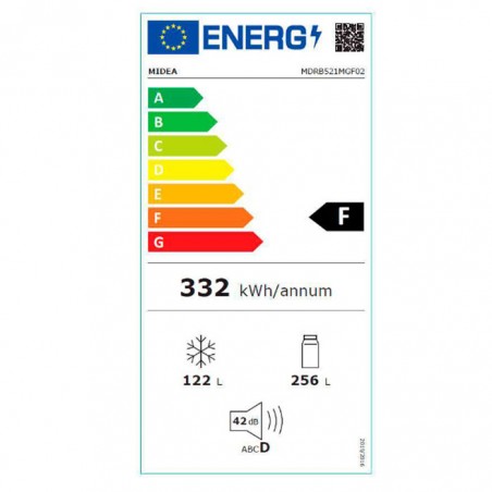 Frigorifico Combi Midea MDRB521MGF02 202cm No Frost