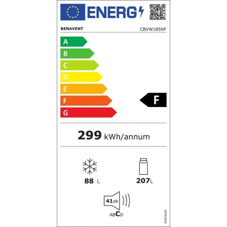 Combi Benavent CBM185EW de 185cm No Frost Blanco