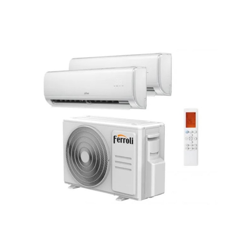 Aire acondicionado 2 x 1 split inverter Ferroli Giada M WiFi