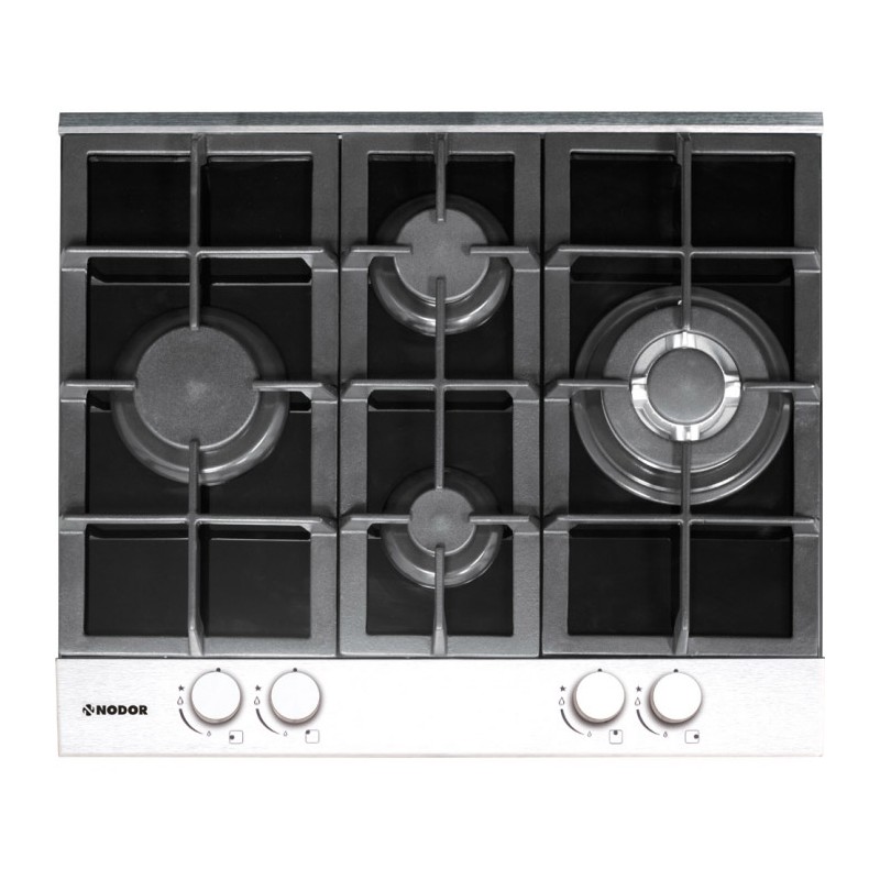 Encimera de Gas Nodor NorCook GCI316A de 60 cm 4 Fuegos