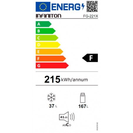 Frigorifico Infiniton FG-221X de 143cm 2 Puertas