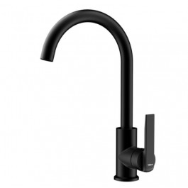 Comprar Grifo de cocina de caño giratorio Teka IN 915 Negro Oferta Outlet