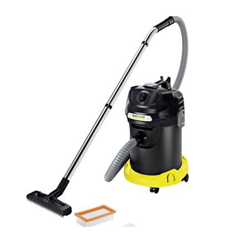 Aspiradora Karcher AD4 de 600W Negro y Amarillo