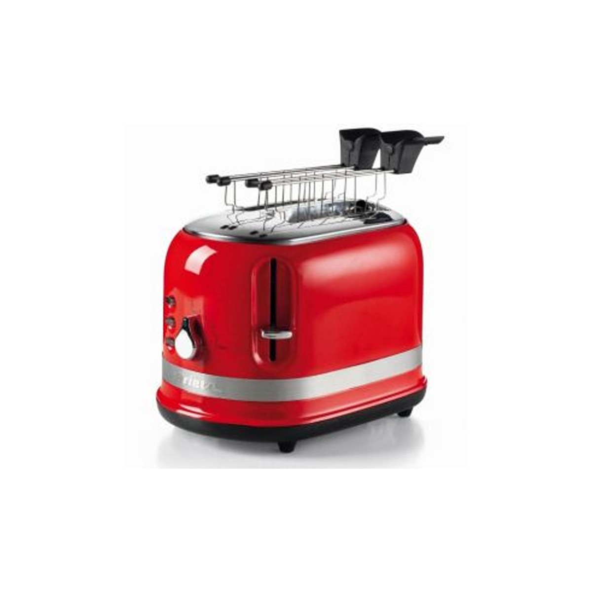 Tostadora Ariete 14900 de 6 Niveles 3 funciones Roja