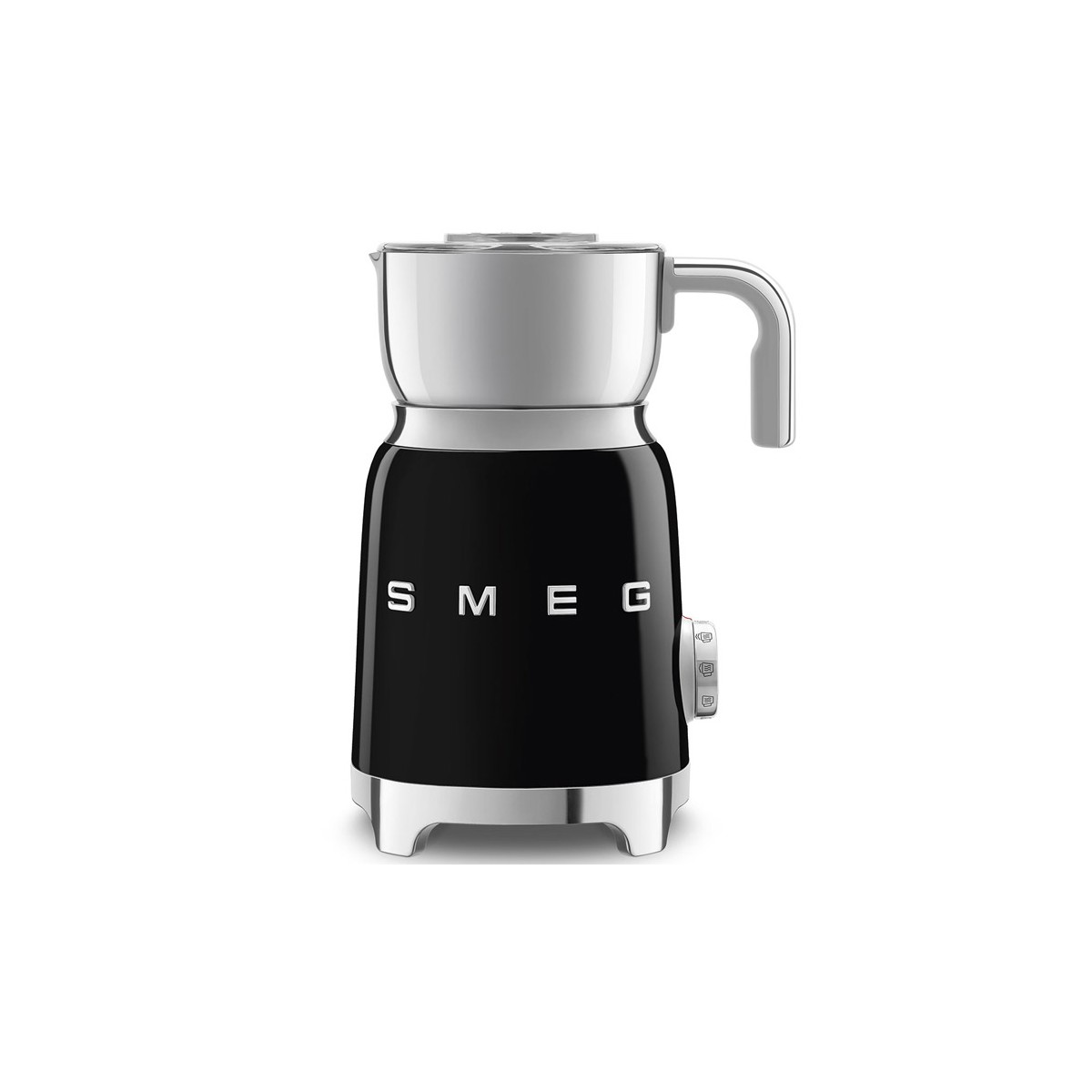 Espumador de Leche Smeg MFF11BLEU de 600ml 500w Negro