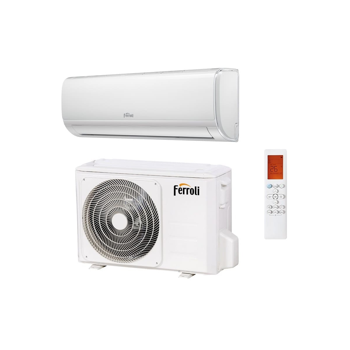 Aire Acondicionado Ferroli Serie Ambra 9000btu