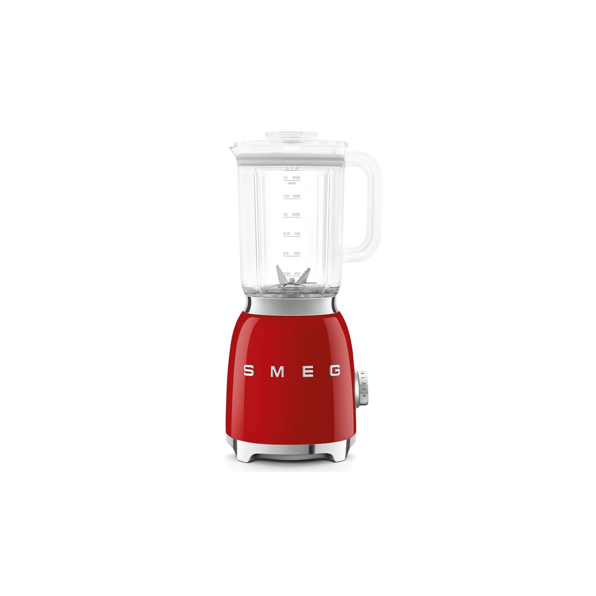 Batidora Smeg BLF03RDEU de 800w 4 velocidades Rojo