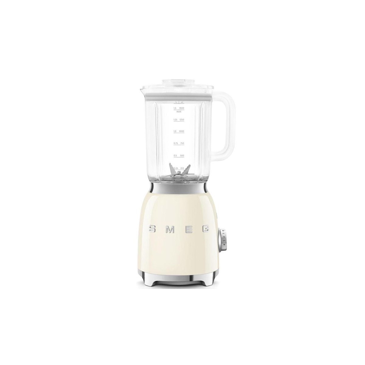 Batidora Smeg BLF03CREU de 800W 4 velocidades Crema