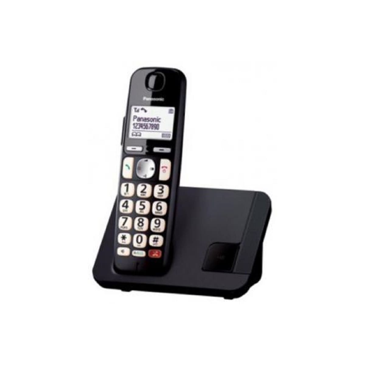 TELEFONO KX-TGE250SPB MAYORES NEGRO