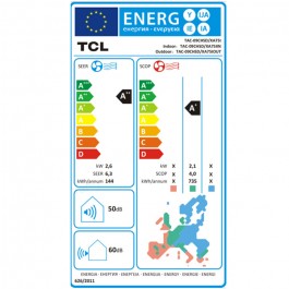 Aire Acondicionado Tcl S09F2S1 de 2250fr Split 1x1 Wifi