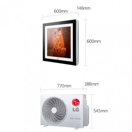 Aire Acondicionado Lg 32GALLERY12SET 1x1 Wifi