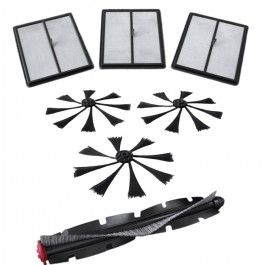 Comprar Cepillos y filtros para robot aspirador Aeg ARK2 de 3 cepillos rotativos 3 filtros 1 cepillo principal Oferta Outlet