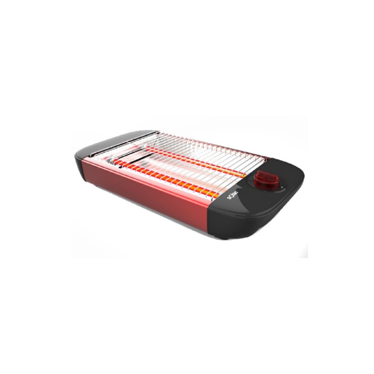 Tostadora Solac TC5303 de 12 niveles 600w Rojo