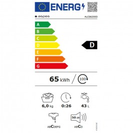 Lavadora Aspes ALCS6200D 6kg 1200rpm