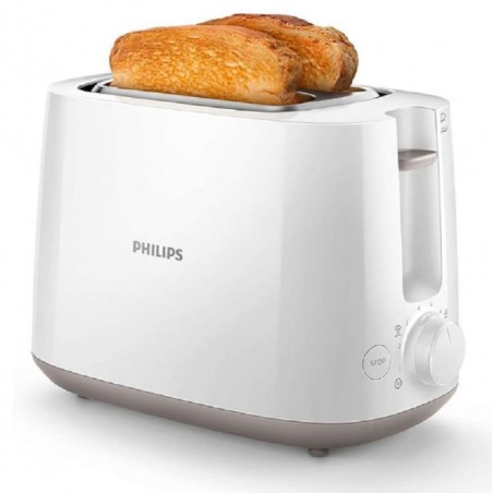 Tostadora Philips HD258100 de 2 ranuras 830w Blanco