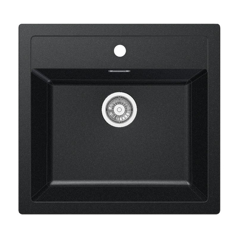 Fregadero MEPAMSA 1430703975 CUBO 56.53 NEGRO FREG