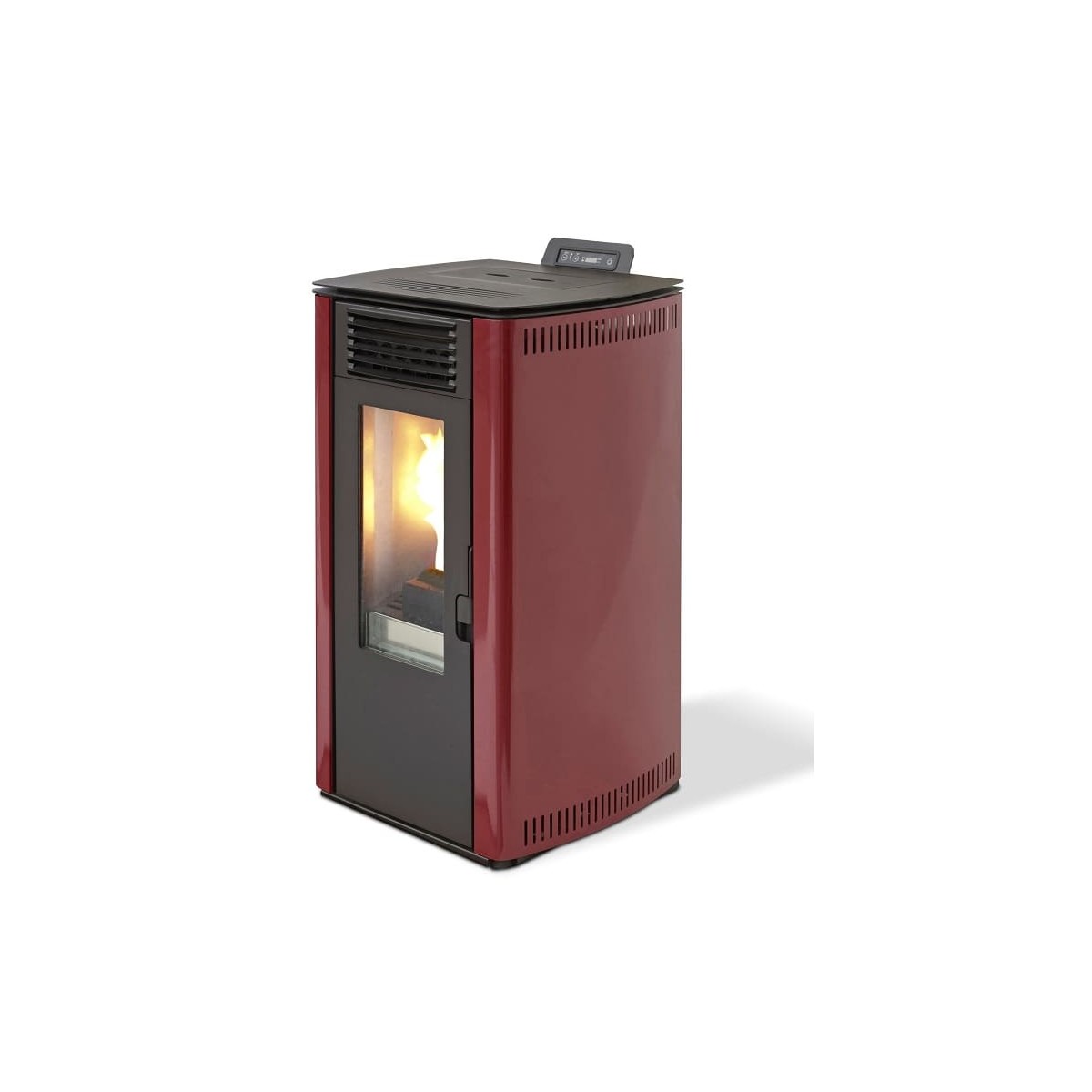 Estufa Qlima EUROSTOVE 65 S de Gas Natural Rojo