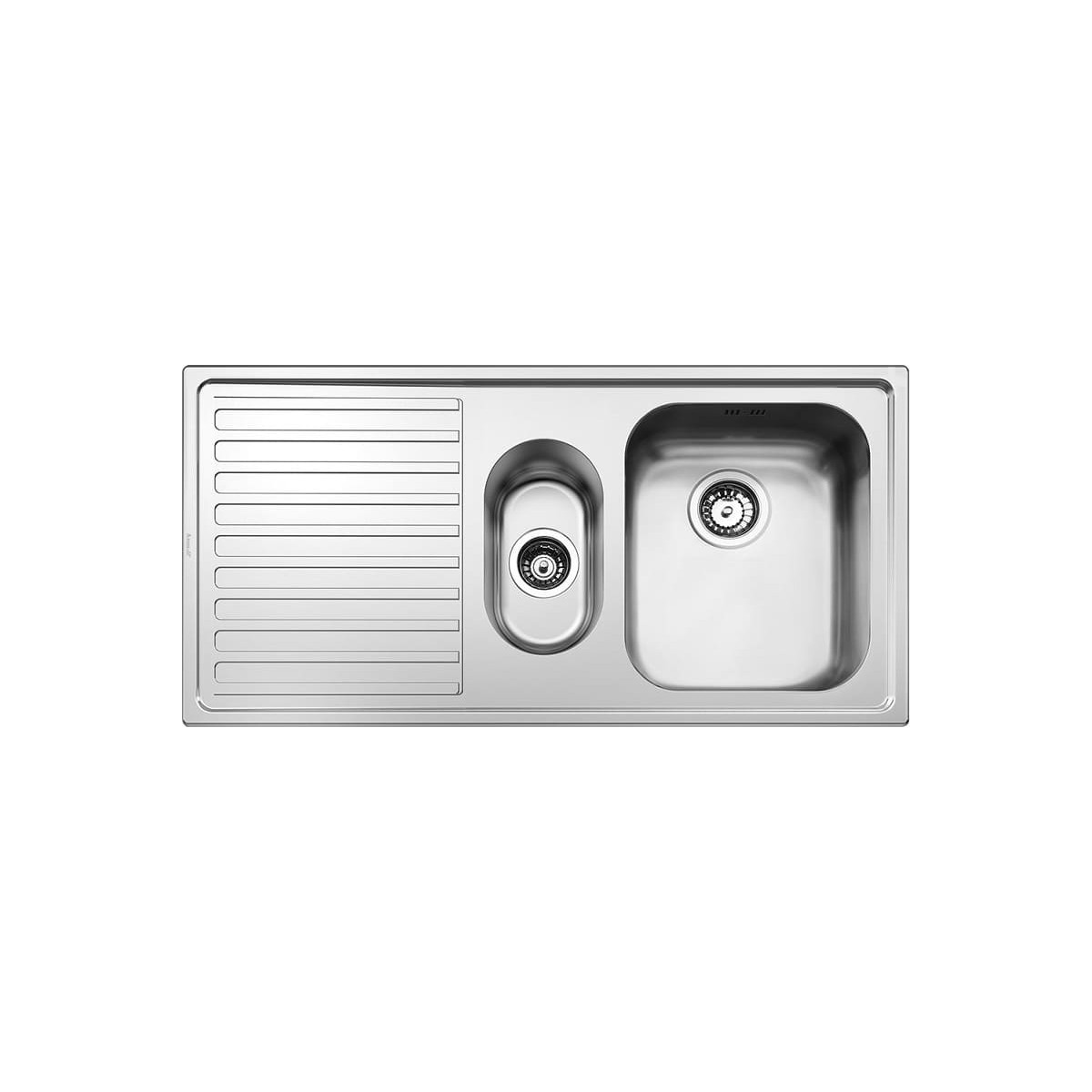 Fregadero Smeg LE102S-2 de 100cm Inox