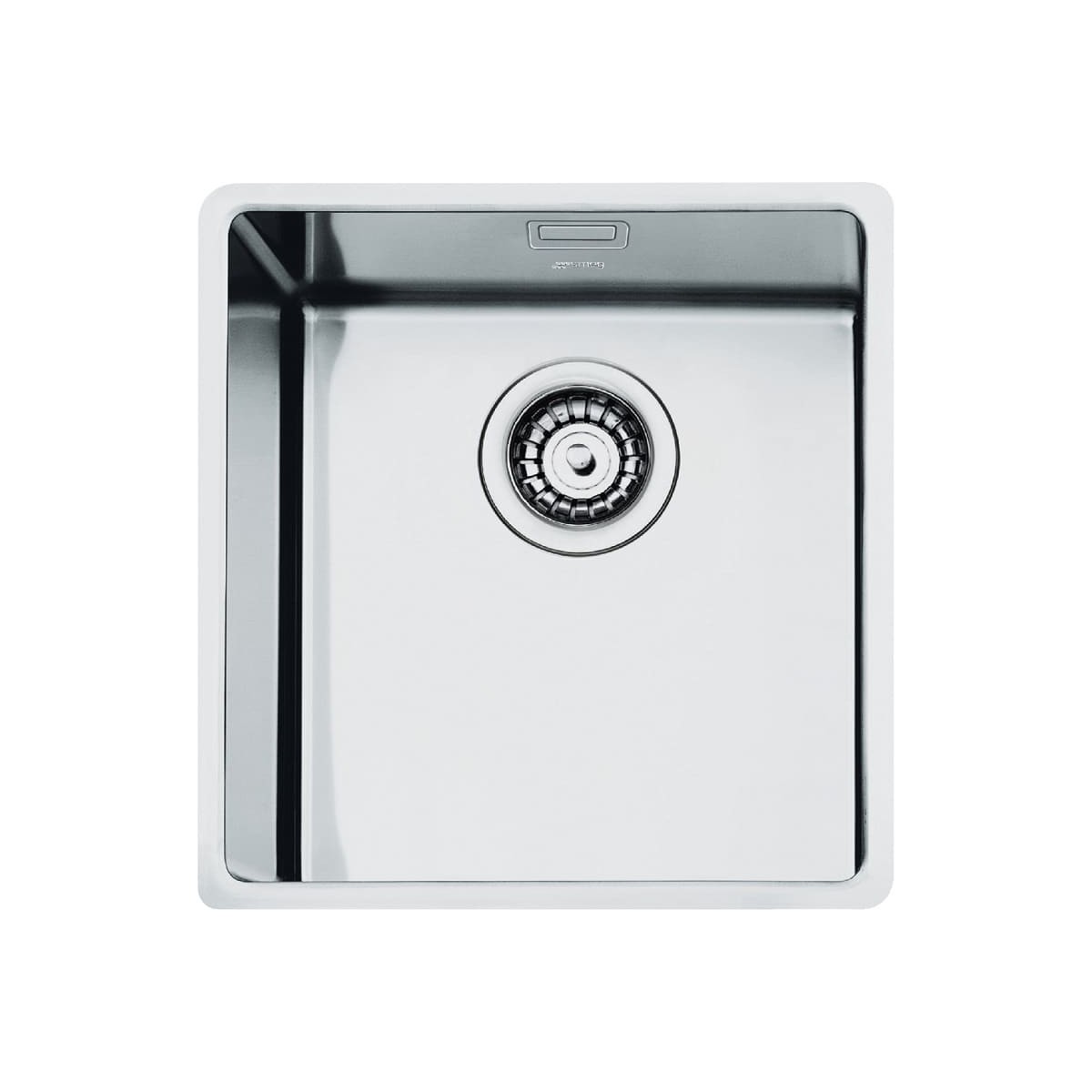 Fregadero Smeg VFU45SFR de 45cm 1 cubeta Inox