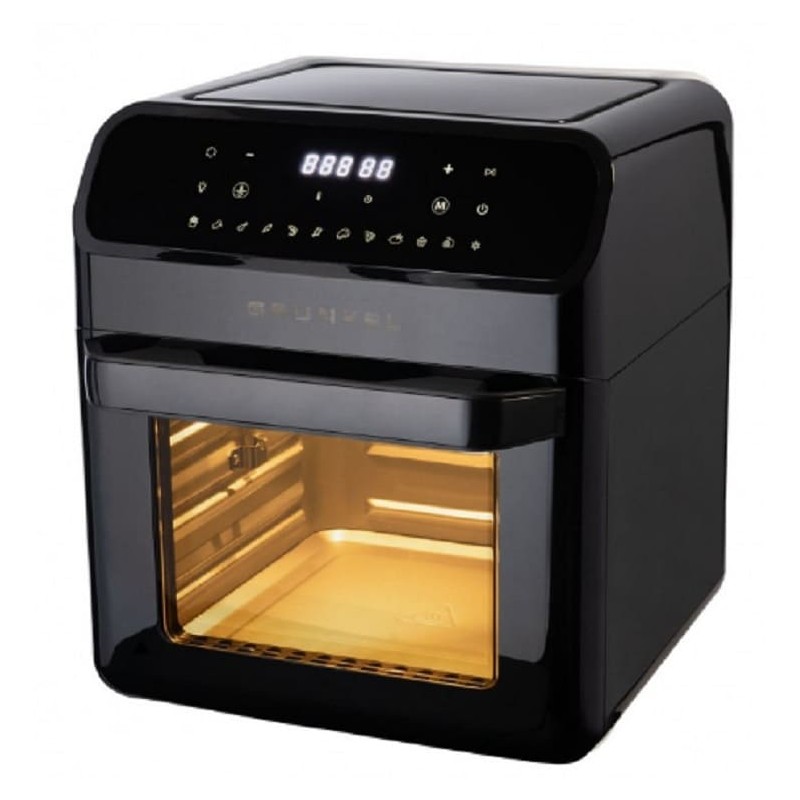 Freidora Grunkel OVENBLACK de 6 litros 1400 w Negro