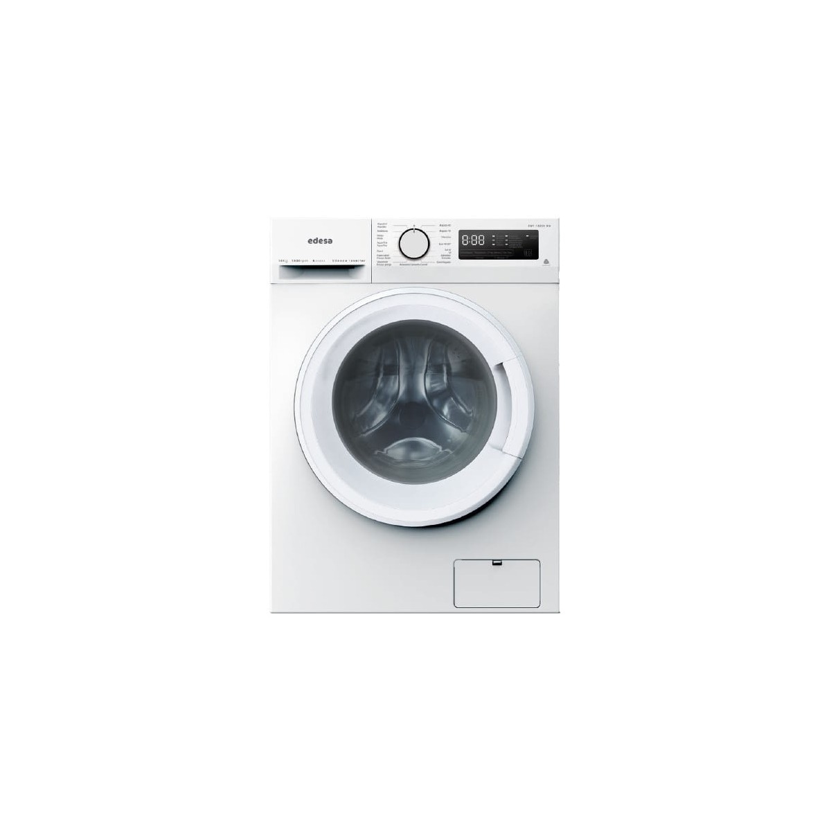 Lavadora de 10 kilos Edesa EWF-10500 WH blanca 1500rpm