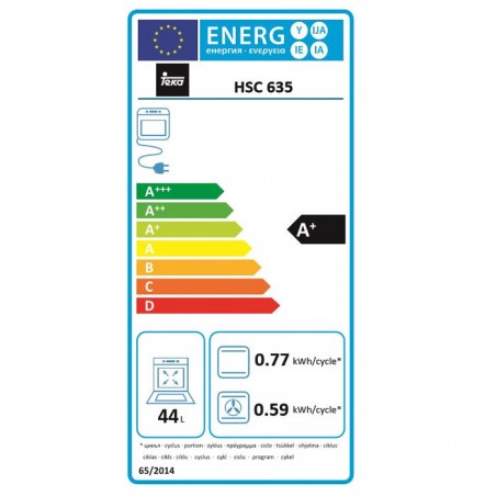 Horno Compacto Teka HSC635 inox Hydroclean