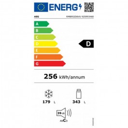 Frigorifico Americano combi Aeg RMB952D6VU Inox 190cm