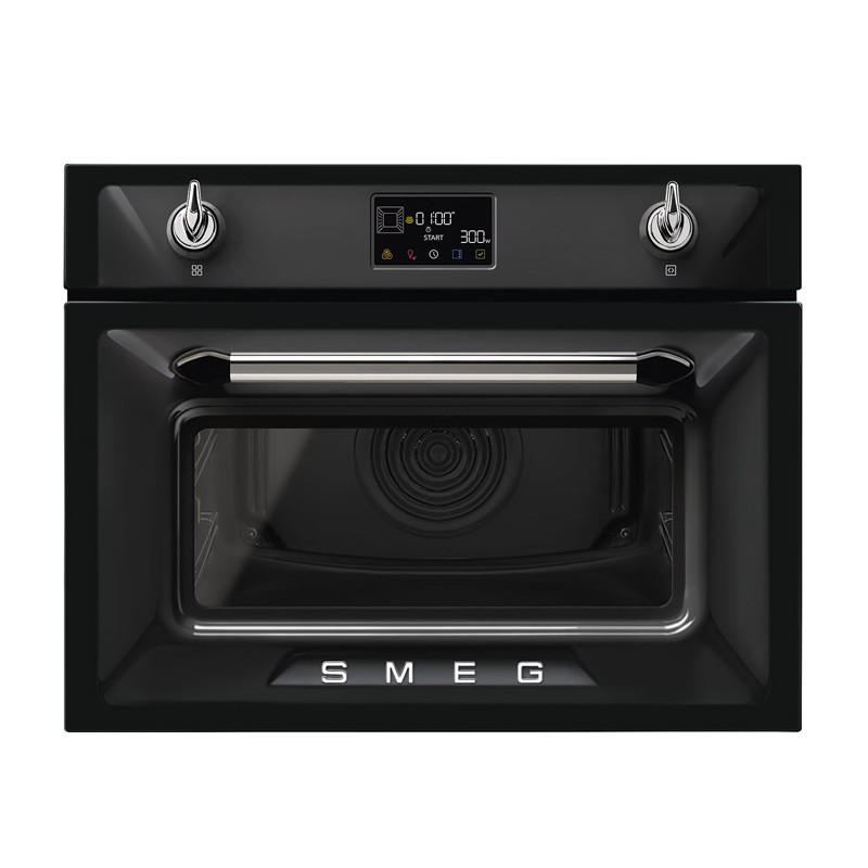 Horno y Microondas Smeg de 45cm Compacto