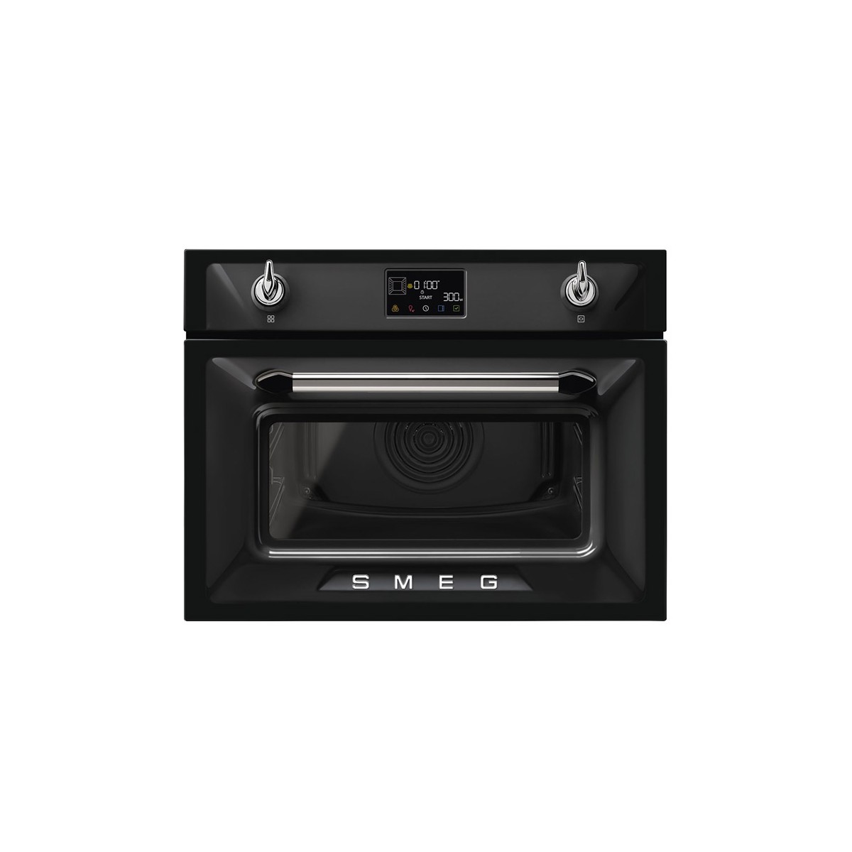 Horno y Microondas Smeg de 45cm Compacto