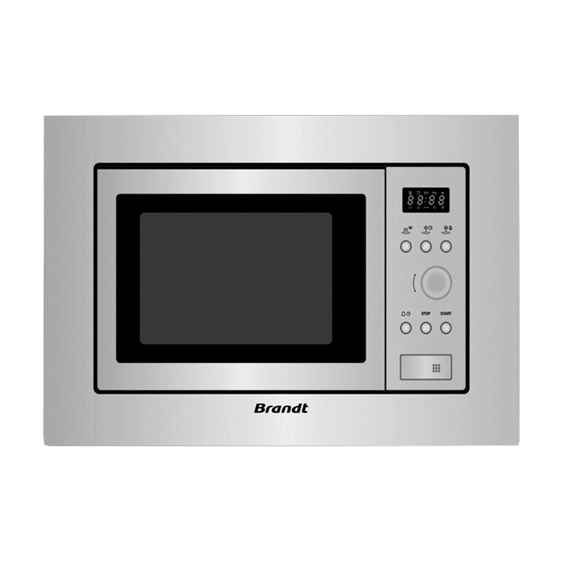 Microondas Brandt BMS6112X de 17 Litros Integrable con Grill