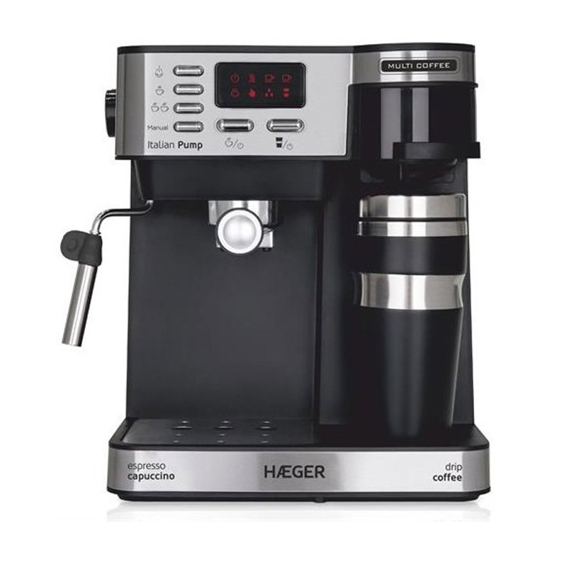 Cafetera Haeger CM145008A Espresso Goteo Termo 15Bar