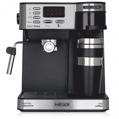 Cafetera Haeger CM145008A Espresso Goteo Termo 15Bar