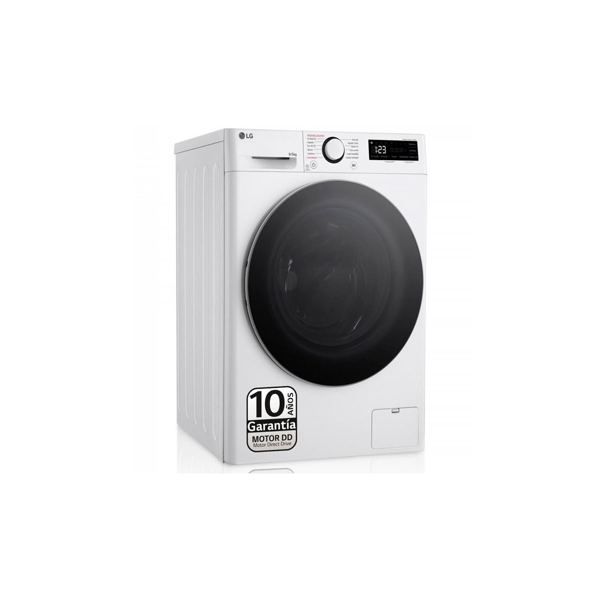 Lavasecadora Lg F2DR5S09A1W Blanco 9Kg 1200rpm