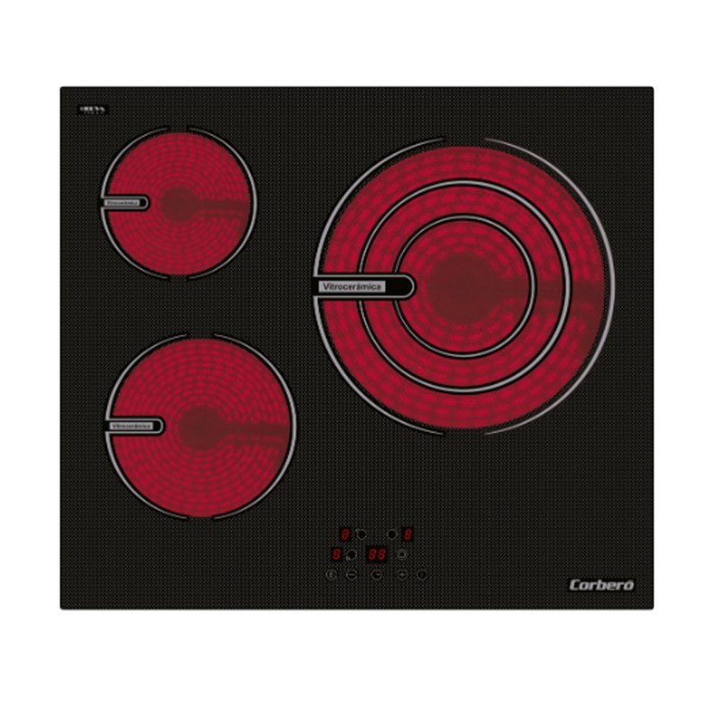 Vitroceramica Cata CCVG3BL573 3 Zonas 60cm