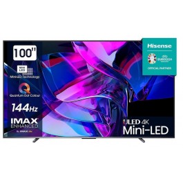 TELEVISOR LED HISENSE 100U7KQ de 100" 4K SMART TV