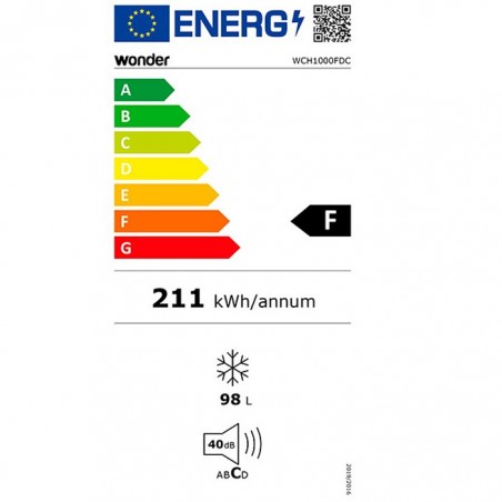 Congelador Wonder WCH1000FDC 84x54cm