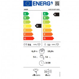 Lavasecadora Haier HWDBP14939IB 10