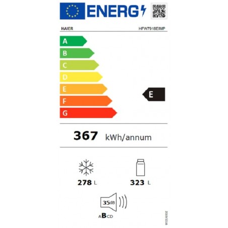 Frigorifico Americano Haier HFW7918EIMP de 178cm No Frost