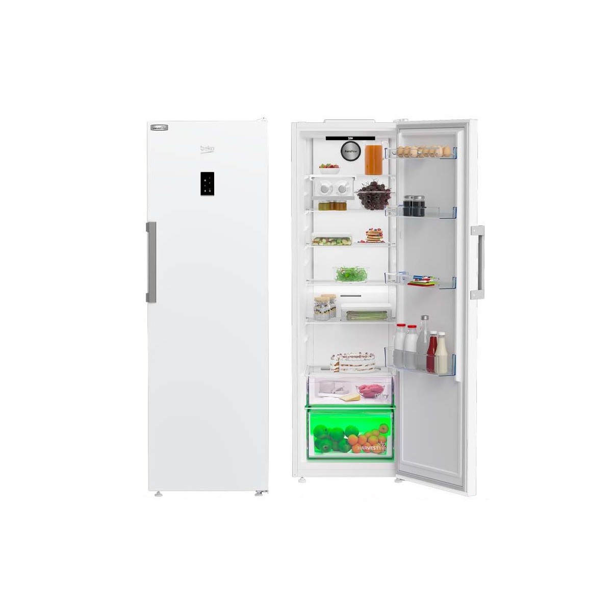 549,34 € - Frigorífico 1 Puerta Beko B3RMLNE444HW De 186cm No Frost