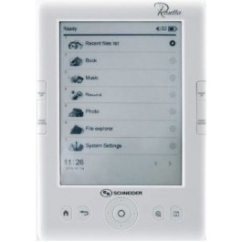 Comprar Libro Digital Schneider Rosetta 5” 4GB Blanco Oferta Outlet