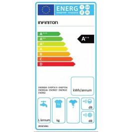 Lavadora Infiniton WM602 de 6Kg 1000rpm A++