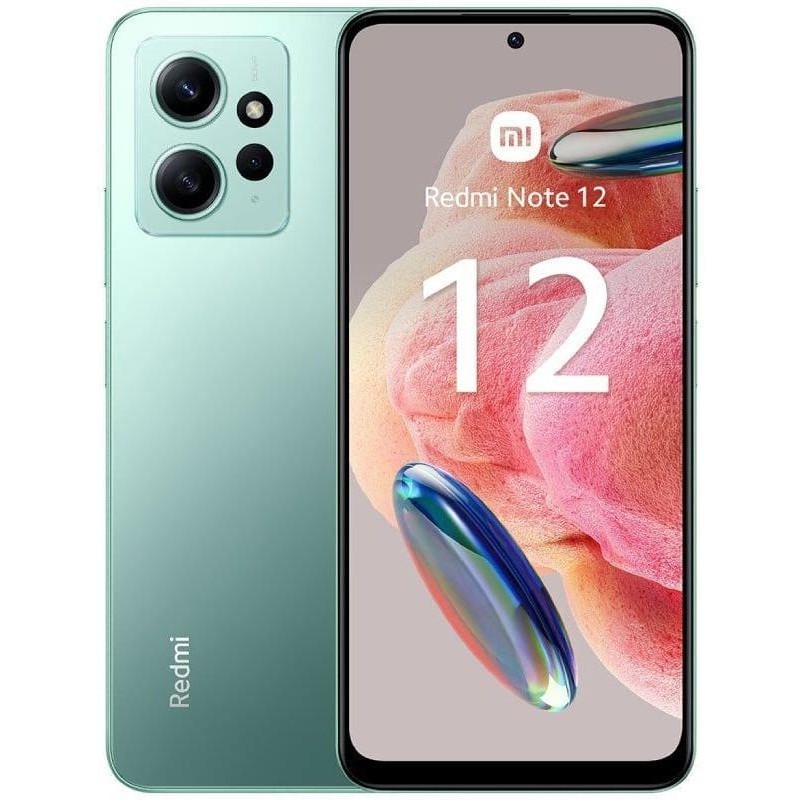 TELEFONO MOVIL XIAOMI REDMI NOTE 12 8+256GB MINT GREEN 6,67" ANDROID