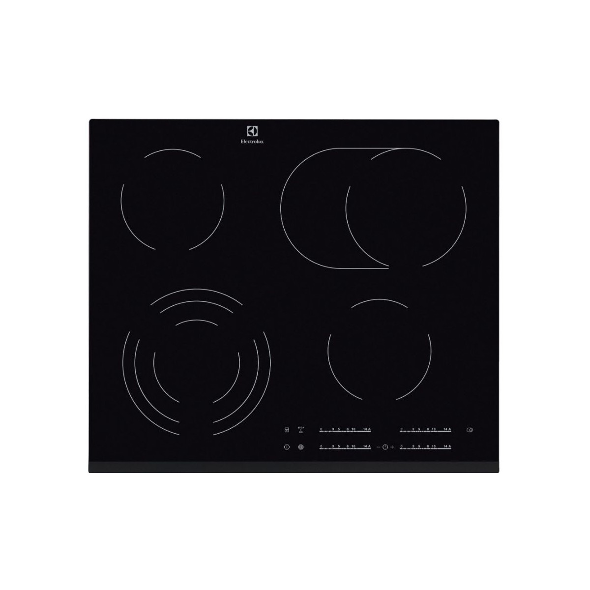 Placa Vitroceramica Electrolux EHF6547FOK de 60cm